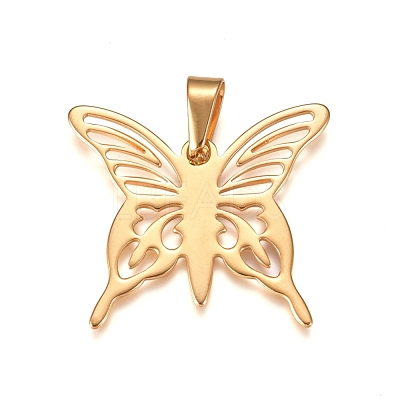 304 Stainless Steel Pendants STAS-I135-32G-1