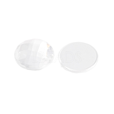 Acrylic Rhinestone Cabochons GACR-R002-12mm-08-1