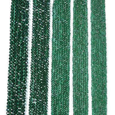 Electroplate Glass Beads Strands EGLA-A044-T6mm-A18-1