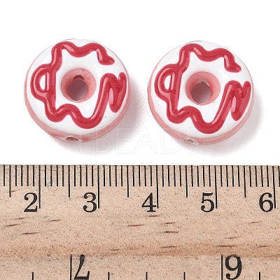 Handmade Porcelain Enamel Beads PORC-K003-09A-1
