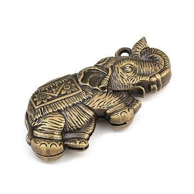 Tibetan Style Alloy Pendants AL-CBA2376-34AB-1