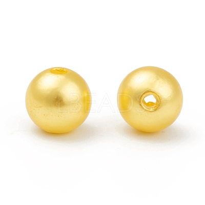 Imitation Pearl Acrylic Beads PL612-6-1