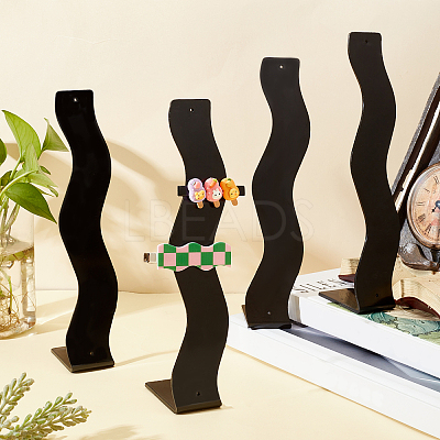 Plastic Hair Clip Displays AJEW-WH00245-25A-1