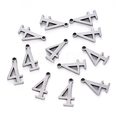 Tarnish Resistant 201 Stainless Steel Charms STAS-R108-04-1