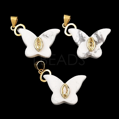 Natural & Synthetic Mixed Stone Pendants GG-CBA19F2-01G-1