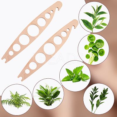 Wood Gardening Tool TOOL-WH0053-78B-1