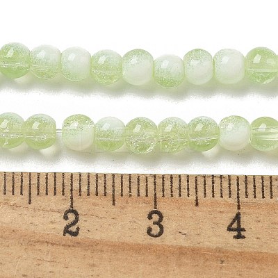 Crackle Glass Beads X1-GLAA-U001-4mm-09-1