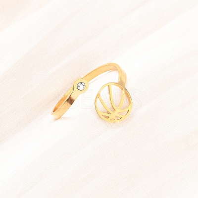304 Stainless Steel Cuff Open Rings LS-RJEW-D337-01B-G-1