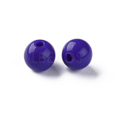 Opaque Acrylic Beads X-MACR-S370-C8mm-A36-1