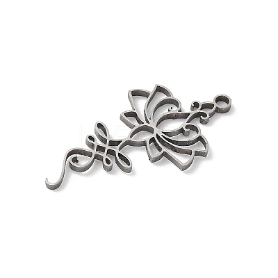 201 Stainless Steel Pendants STAS-K298-02P-1-1