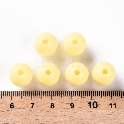 Opaque Acrylic Beads MACR-S370-C12mm-A10-1