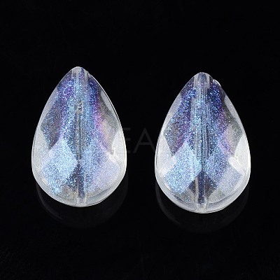 Transparent Acrylic Beads OACR-N008-102-1