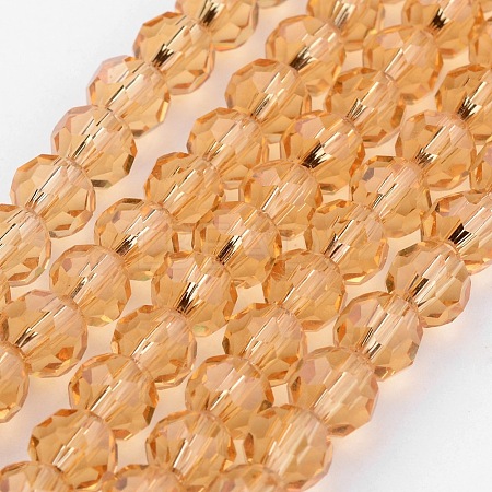 Transparent Glass Bead Strands LS-GLAA-G013-6mm-92-1