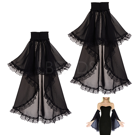 1 Pair Polyester Sleeve for Women AJEW-ME0003-39A-1