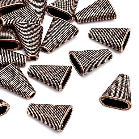 Tibetan Style Bead Cones LS-TIBEB-00957-R-NR-1