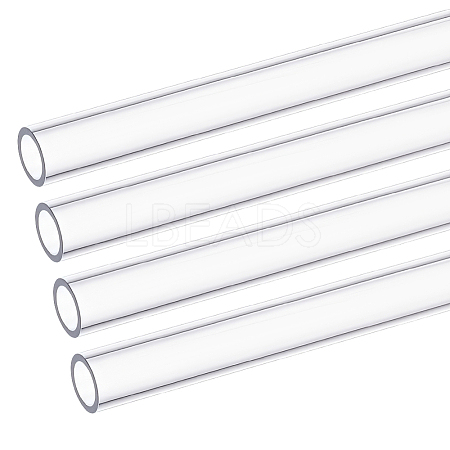 Transparent Acrylic Pipe AJEW-WH0475-51M-1