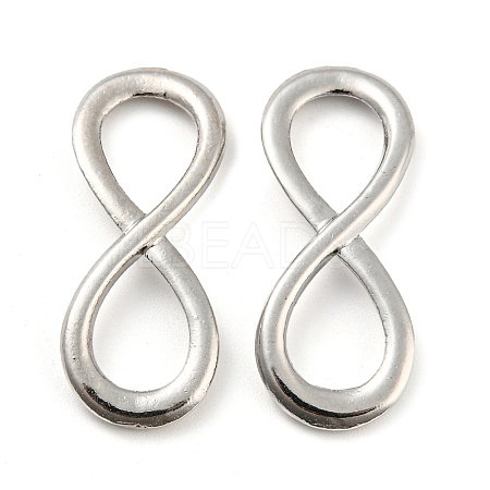 Alloy Infinity Connector Charms FIND-G065-21P-1