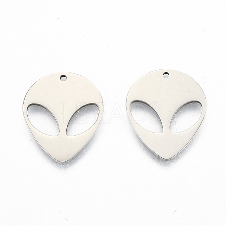 201 Stainless Steel Pendants Ion Plating(IP) X-STAS-N098-117P-1