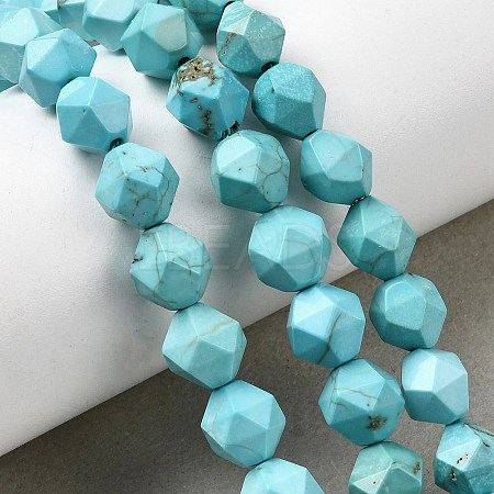 Natural Magnesite Beads Strands G-P598-B01-02-1