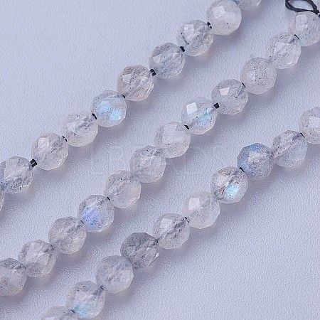 Natural Labradorite Beads Strands G-F619-15-4mm-1
