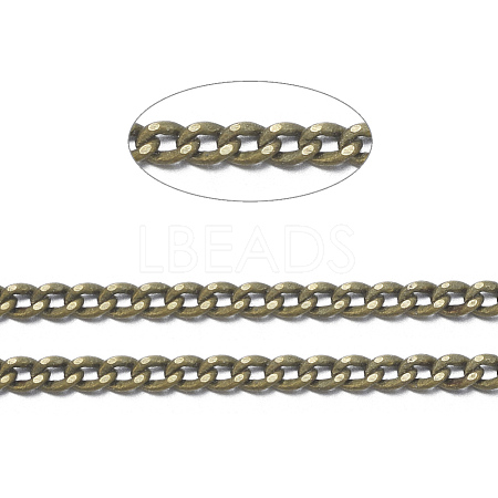 Brass Twisted Chains CHC-S108-AB-NF-1