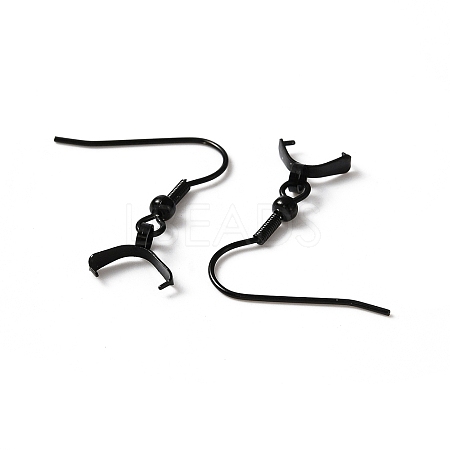 304 Stainless Steel Earring Hooks X-STAS-WH0035-14EB-1