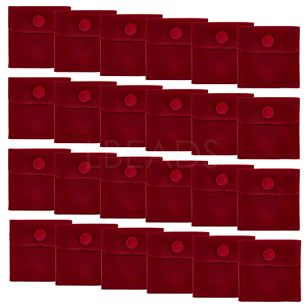 24Pcs Square Velvet Jewelry Bags TP-FI0001-02A-1