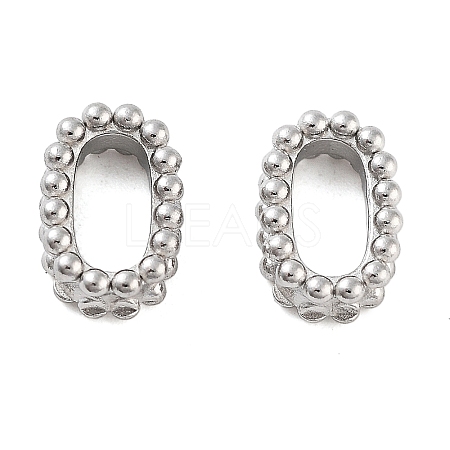 Non-Tarnish 304 Stainless Steel Slide Charms Beads STAS-L082-011P-1