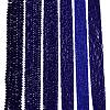 Opaque Solid Color Imitation Jade Glass Beads Strands EGLA-A044-P1mm-D07-2