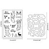 Globleland PVC Plastic Stamps DIY-GL0002-10-2