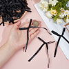 80Pcs Bowknot Polyester Ornament Accessories FIND-SC0020-89B-3