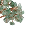 Natural Green Aventurine Chips Tree Decorations DJEW-M012-01F-3