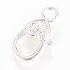 Alloy Lobster Claw Clasps KK-S304-02-1