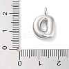 Rack Plating Brass Balloon Letter Pendants KK-C050-01P-D-3