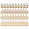 40Pcs 4 Styles Alloy Pendants FIND-SZ0001-41-1