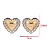 Alloy Stud Earrings for Women WG25DEF-01-5