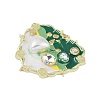 Rack Plating Alloy Enamel Pendants FIND-I038-16D-2