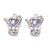 Rack Plating Alloy Rhinestone Pendants PALLOY-P303-09P-C-1