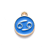 Alloy Enamel Pendants ENAM-S124-01A-02D-2