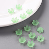 Frosted Acrylic Bead Caps MACR-S371-07A-733-6