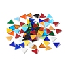 Triangle Mosaic Tiles Glass Cabochons DIY-P045-09-1