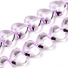 Transparency Glass Beads Strands X1-GLAA-T023-13G-1
