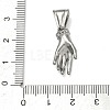304 Stainless Steel Pendants STAS-D225-02P-3