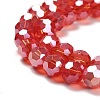 Transparent Glass Beads EGLA-A035-T8mm-B01-3