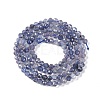 Natural Iolite Beads Strands X-G-N342-32-3