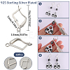 60Pcs Brass Donut Bails KK-SC0004-58S-2