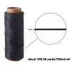 SUNNYCLUE 1 Roll Eco-Friendly Waxed Polyester Cord YC-SC0001-01-2