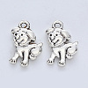 Tibetan Style Alloy Pendants X-TIBE-R316-012AS-RS-2