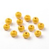 Dyed Natural Wood Beads WOOD-Q006-20mm-03-LF-2