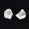 ABS Plastic Imitation Pearl Flower Bead Caps KY-T023-037-4